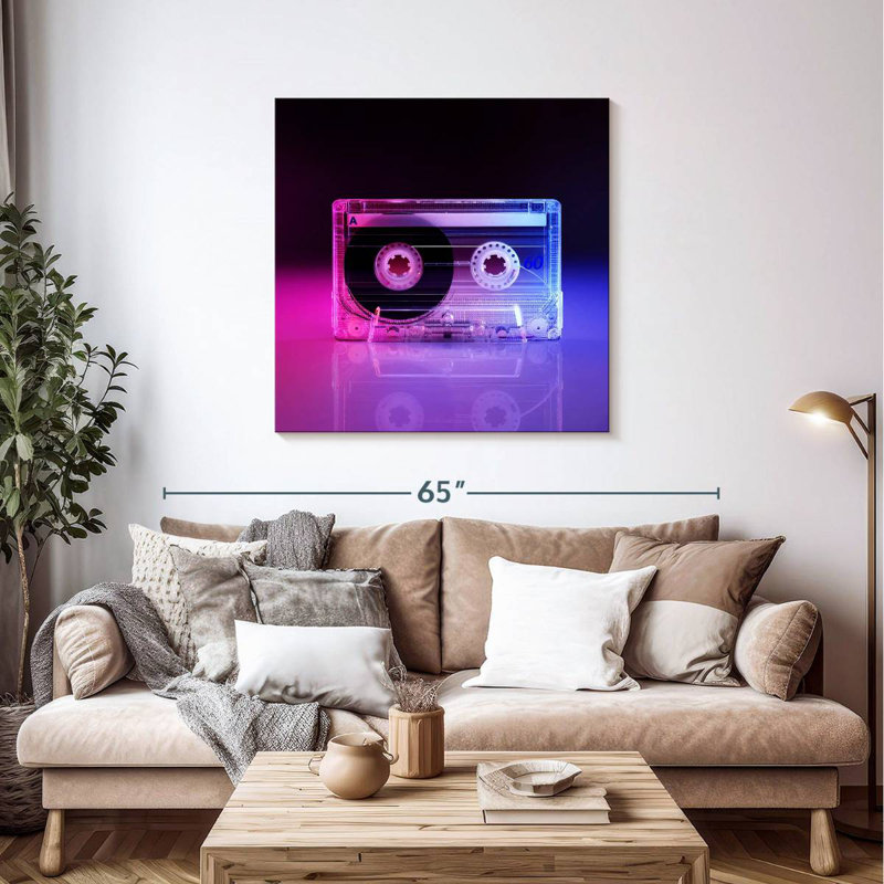 Cassette transparente Abarca, H 39 po x l 39 po
