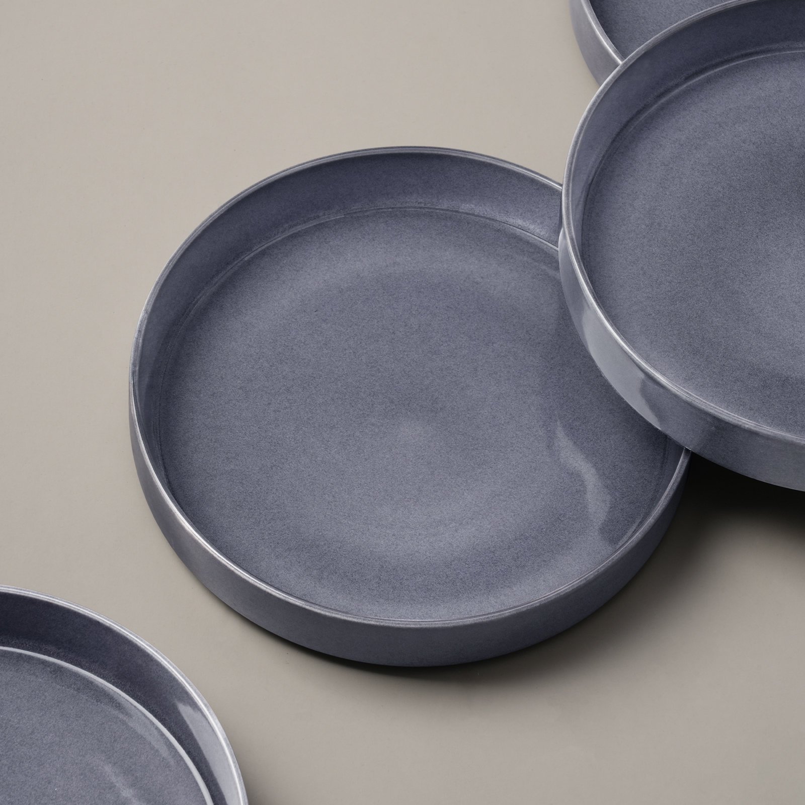 Gisella 42oz. Stoneware Pasta Bowl, Misty Blue