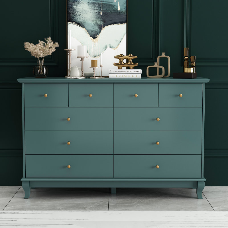 Commode double H 10,1 po Brienne, Bleu