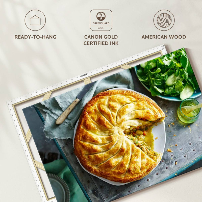 Yarlin Moroccan Chicken Pie, 8" H x 12" W