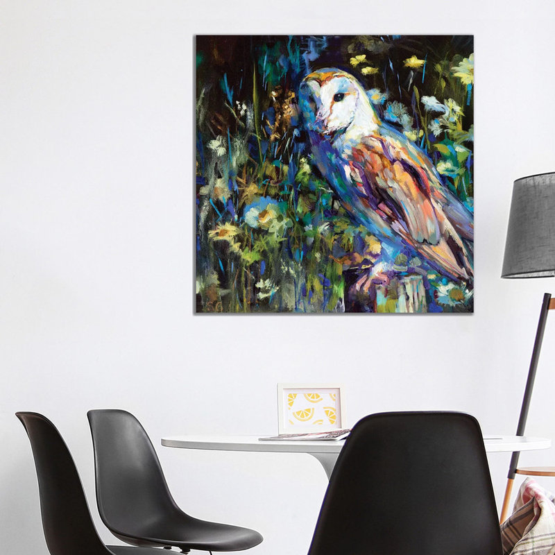 Evening Haunt by Sue Gardner - Painting on Canvas, Wrapped Canvas, 93.98 cm H x 93.98 cm W x 1.91 cm D