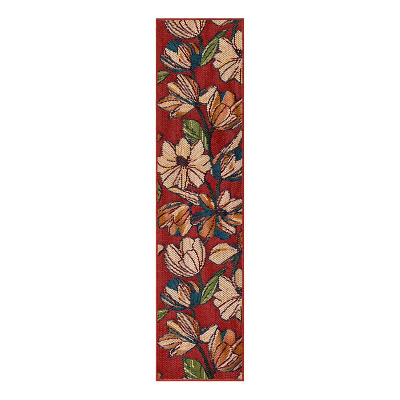 Tapis intérieur / extérieur Camalu Marlenia, Tapis de couloir 2 pi x 8 pi