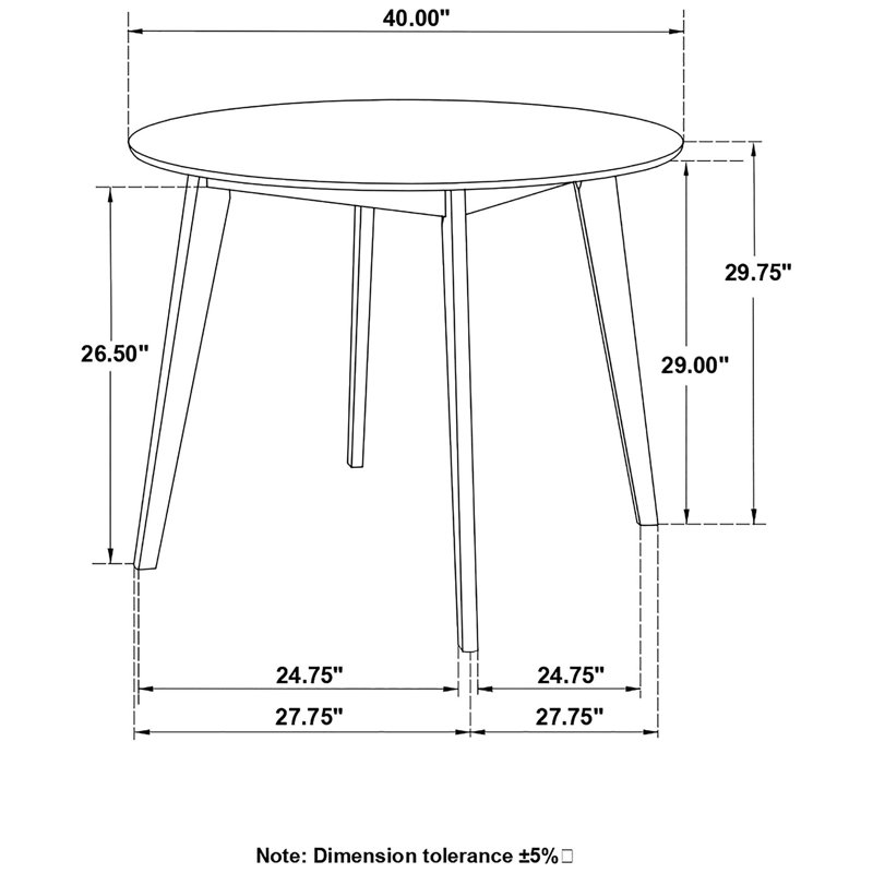 Round Dining Table