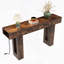 Console 63 po avec repose-pieds Farmhouse