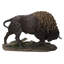 Bison Head Down - Large