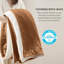 Super Soft Sherpa Fleece Blanket – Reversible Cozy Throw, 240 GSM-118232899-118232890
