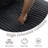 Upholstered Gray Faux Rabbit Fur Flannel Rectangle Ottoman, Single Ottoman Modular Part For Sectional Sofa-2109808855