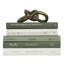 Modern Ivy Cream Book Stack, S/5