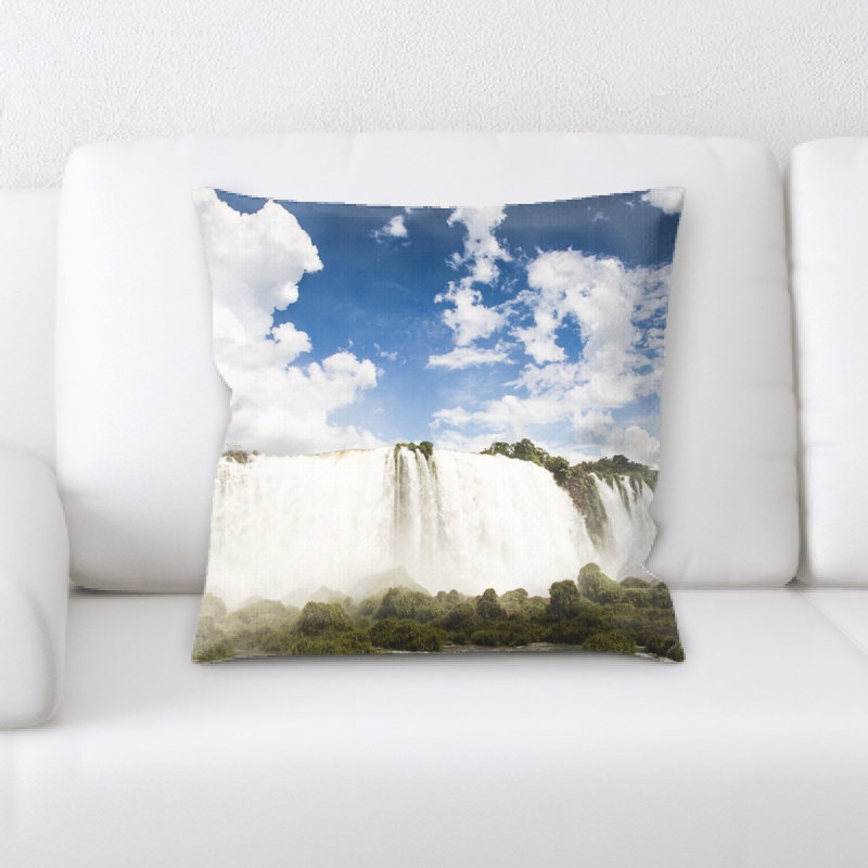 Waterfall Throw Pillow