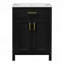 Meuble-lavabo moderne de 48 pouces avec lavabo en céramique, portes à fermeture en douceur, tiroir rabattable et tablettes à double couche, solution de rangement élégante-129184664