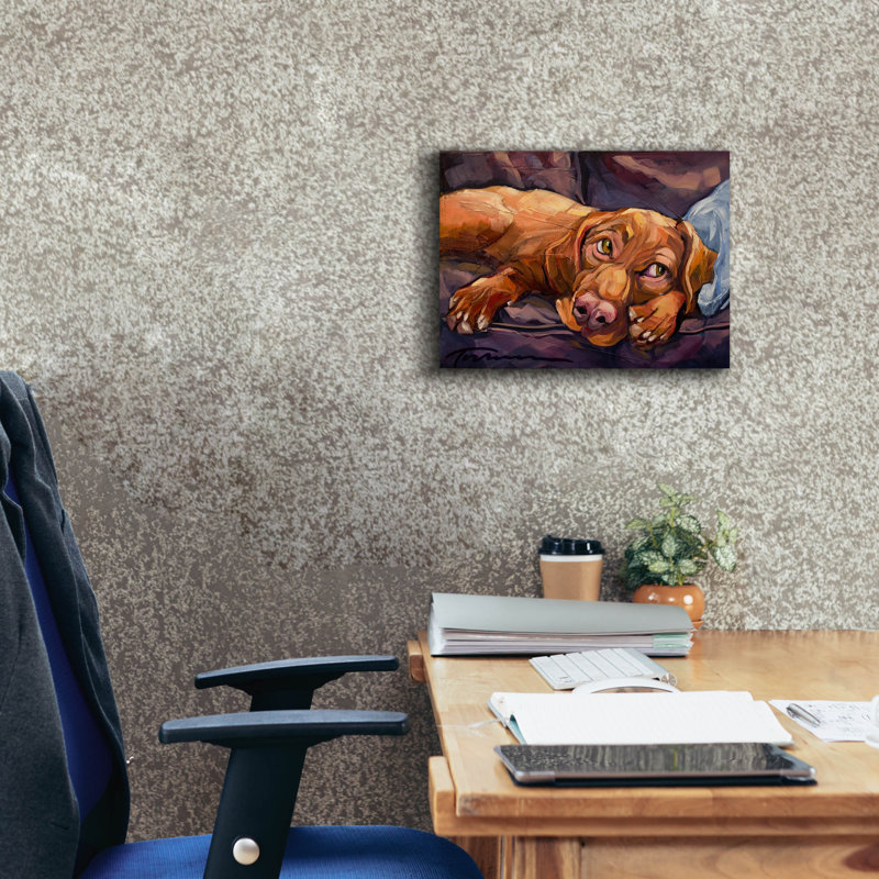 «Beauty Rest» par CR Townsend, H 12 po x l 16 po x P 0,75 po