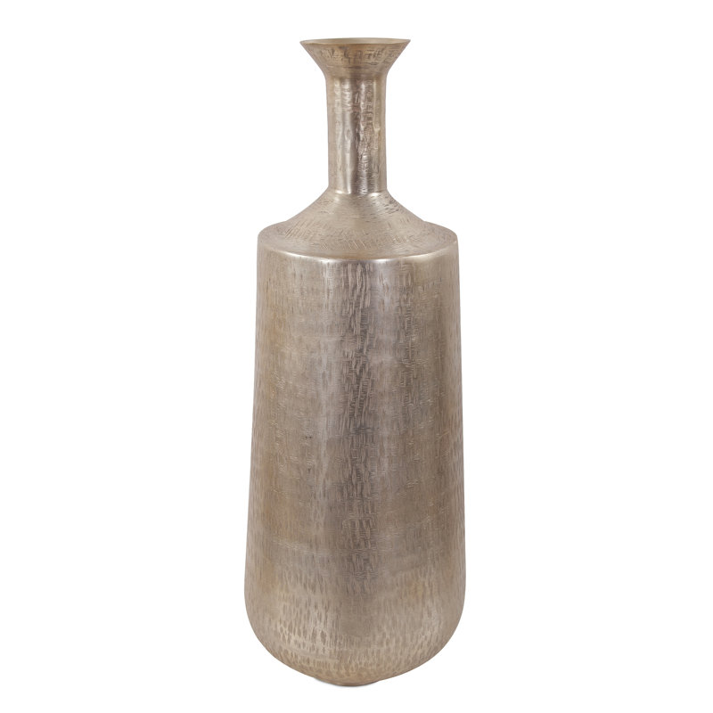 Aluminum Floor Vase