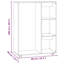 Reckford 80cm Adjustable Clothing Rack-12883938