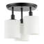Glass Semi Flush Mount-866762828