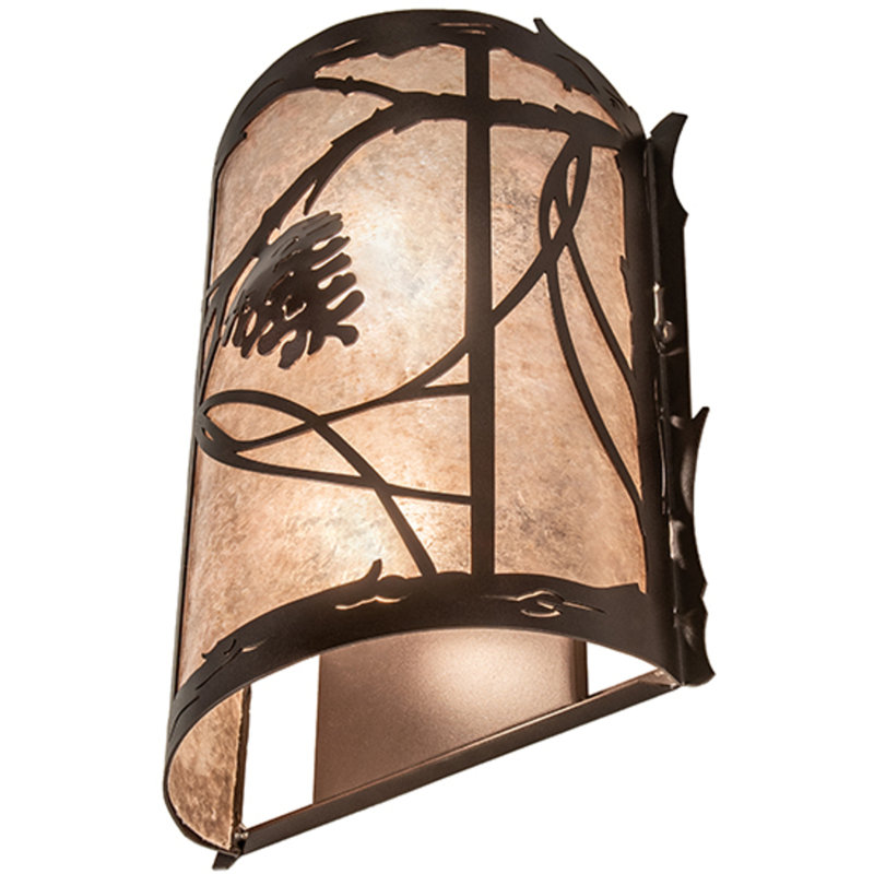 Jalyna Steel Flush Mounted Sconce