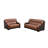 Shamim 2 - Piece Genuine Leather Living Room Set-1412976288