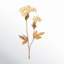 20" Cream Plush Clover Spray; Cream