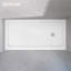 30 po P x 60 po X P 5 1/2 po Base de douche à seuil simple H Drain-101007008