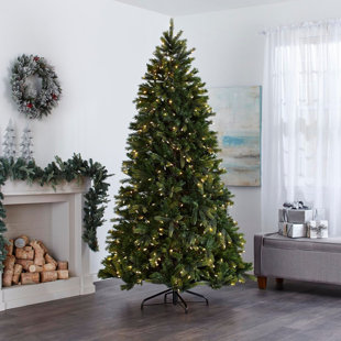 90' Lighted Pine Christmas Tree