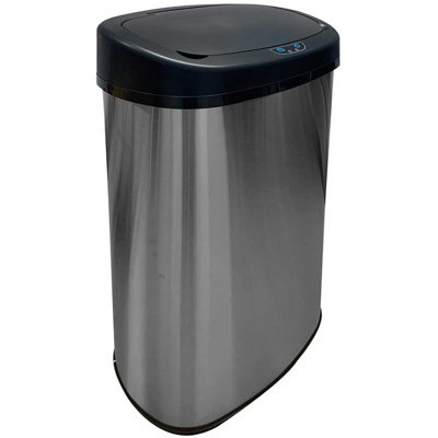 Hallum Steel Kitchen Trash Can - 58L