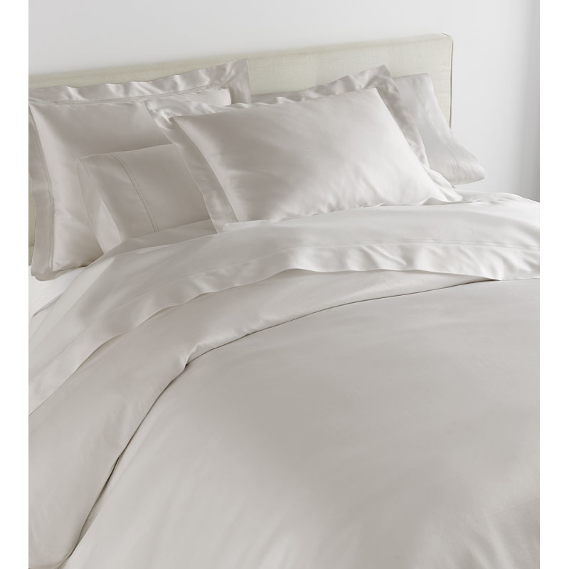 Virtuoso 100% Cotton Envelope Sham, Euro, Platinum