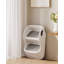 Escalier pliable pour animaux en plastique