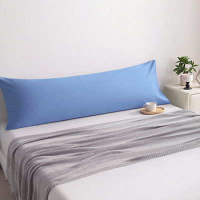 1 housse de coussin pour le corps, housse de coussin en coton, fermeture à enveloppe, 20 x 54 pouces - NTBAY