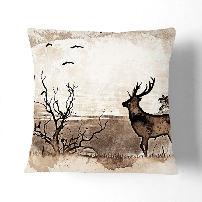 Square Throw Cushion, 55cm H x 55cm W x 20cm D