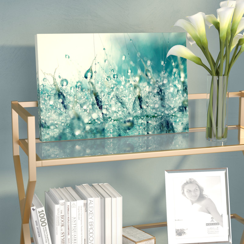 « under the sea », reproduction de photo sur toile, H 16 po x l 24 po x p 2 po, Toile tendue