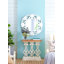 Console avec plateau en bois brun