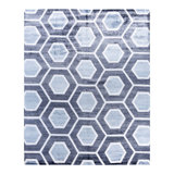 Overdyed One-of-a-Kind Rectangle 8'3" x 10'2" Hand Knotted Area Rug