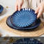 ALOFMO Flower Petal 12 Piece Stoneware Dinnerware Set, Service for 4