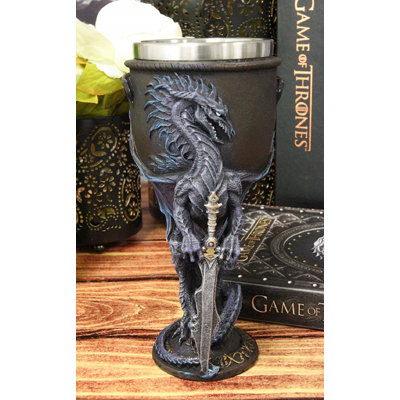 Chardon 8oz. Stainless Steel Goblet