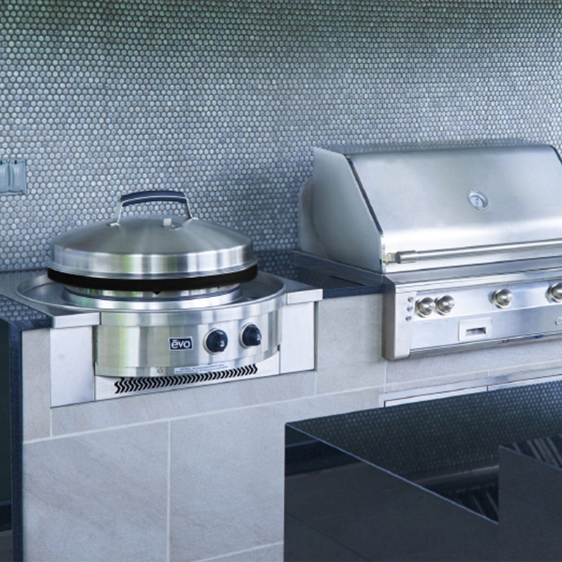 Affinity 25G Drop-In with Seasoned Cooksurface NG Gas - Fully Assembled for Outdoor Use