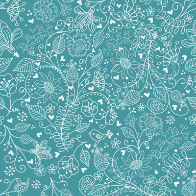 Floral Seamless Pattern by Pworld