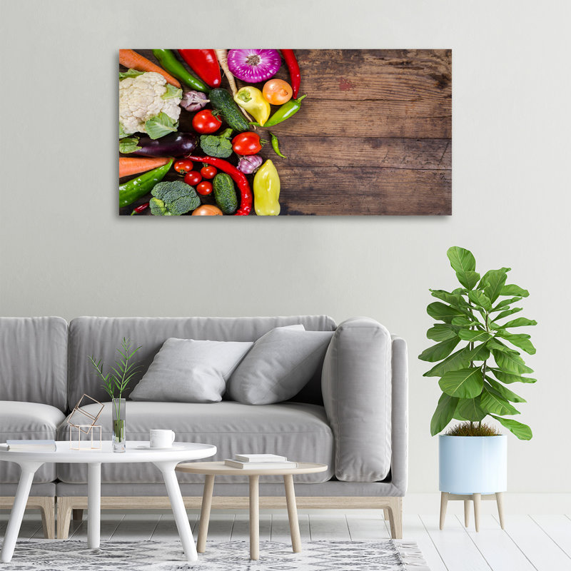 Vegetables - Wrapped Canvas Print