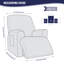 Housse de fauteuil inclinable avec poches 1-2-3-353110861