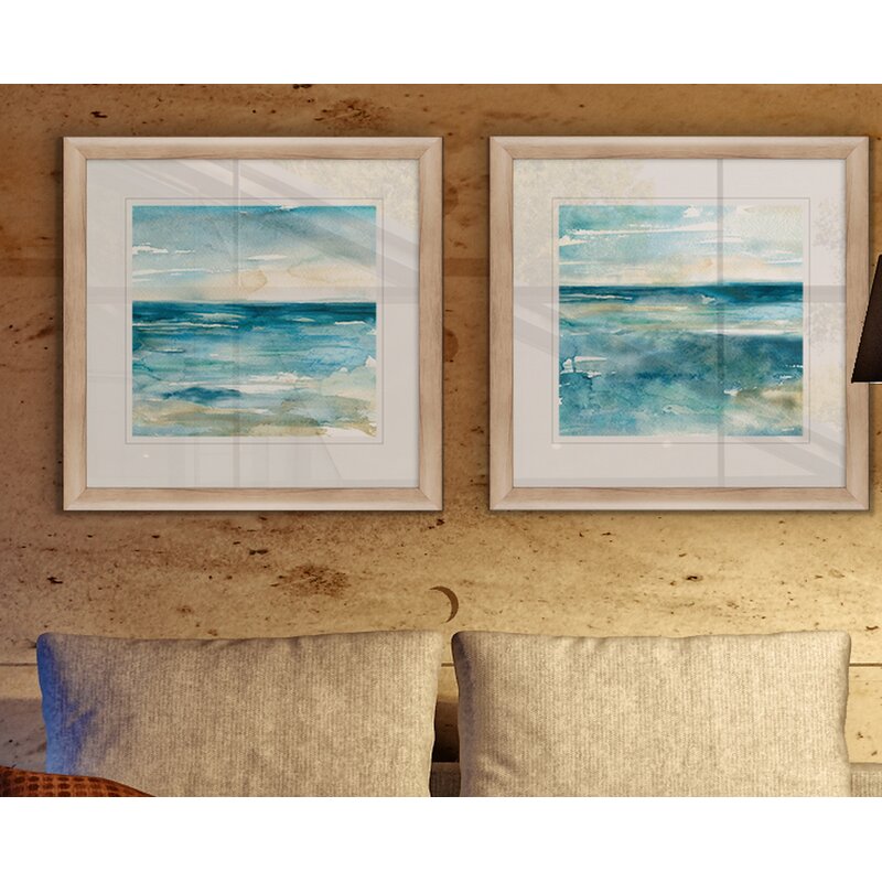 Highland Dunes Wash Over Me I Framed On Paper 2 Pieces Print & Reviews ...