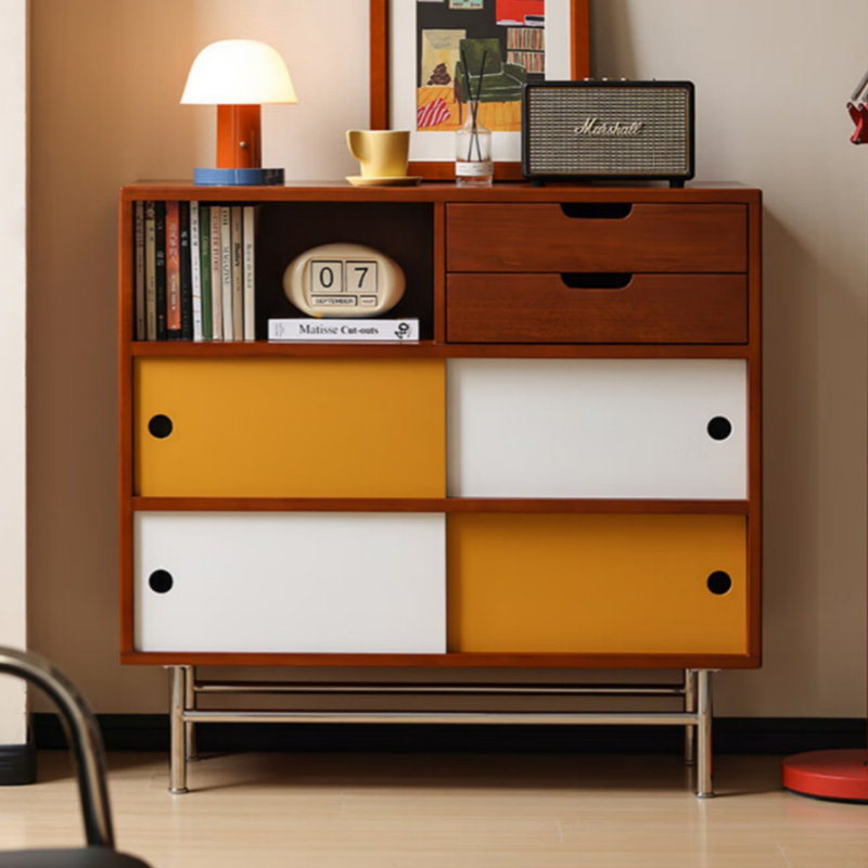 Retro Multi Color Mini Sideboard