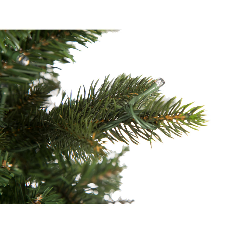 Lighted Artificial Christmas Tree, 7.5'