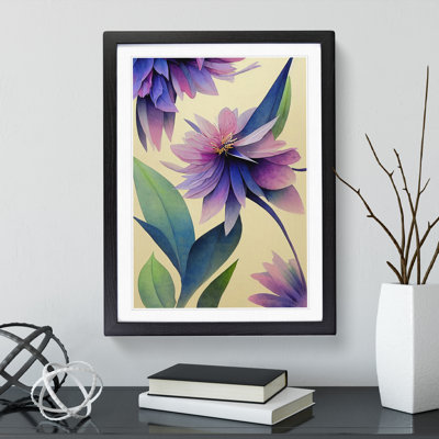 Beautiful Watercolour Flowers No.2 - Wall Art