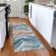 Machine Washable Indoor/Outdoor Claudian ACN1623 Teal Rug