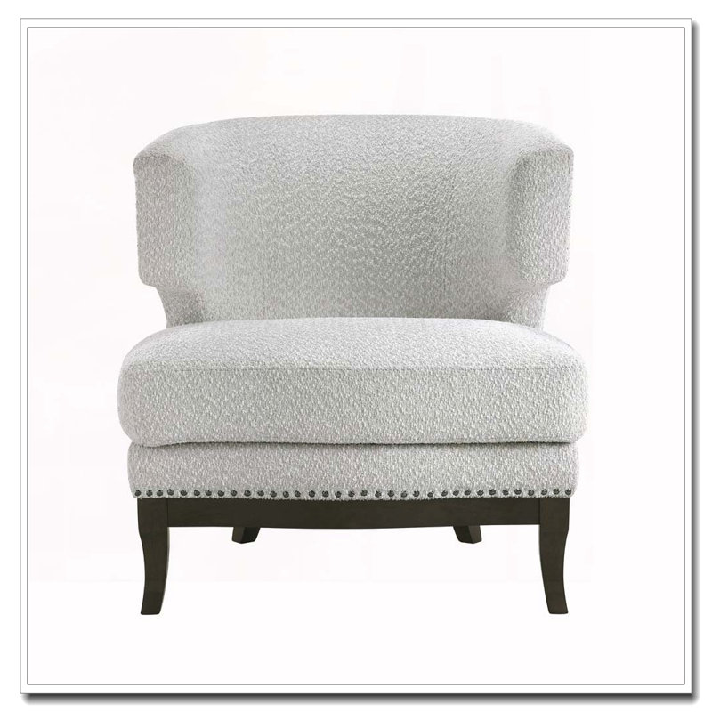 Fauteuil d'appoint rembourré Boucle