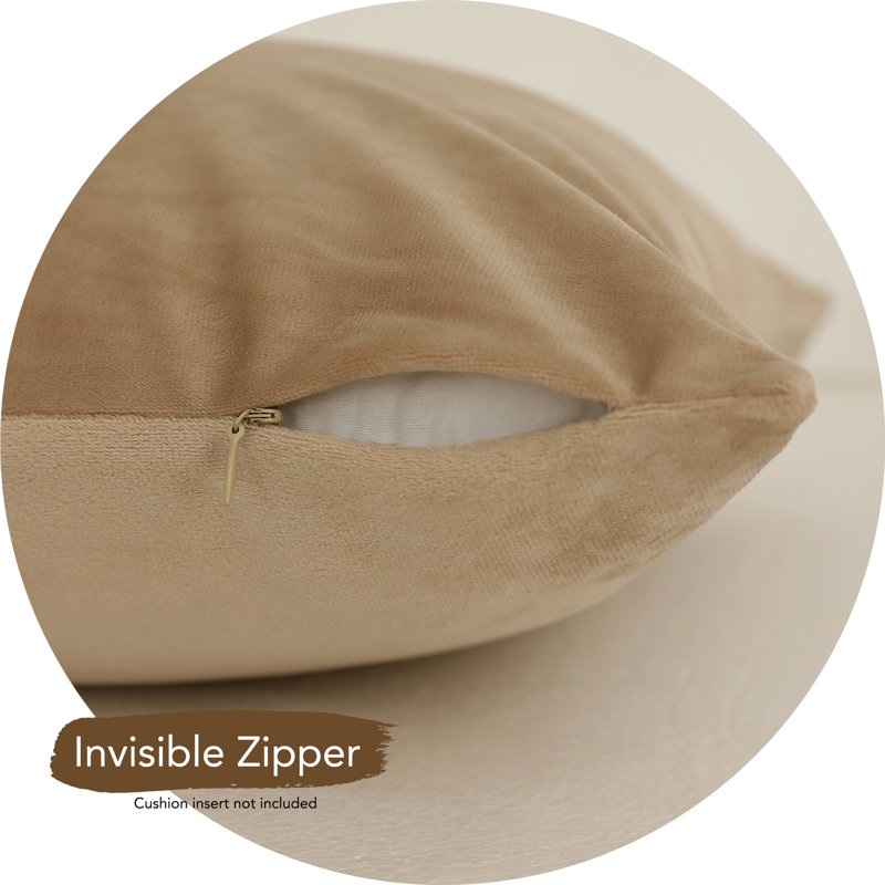 Reversible Pillow Cover, Khaki