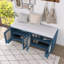 Banc de rangement en bois Rustic-793014464