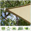 Toile d'ombrage triangulaire Colourtree avec trousse de quincaillerie et cordes_1-91081203-91081207