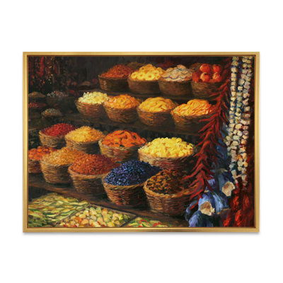 Palette de l'Orient - reproduction sur toile
