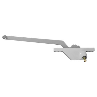  Opérateur à un vantail à bras simple de type droit 9-1 / 2 po en aluminium