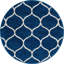 Tapis bleu marine Nariman-979937483