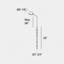 Luminaire suspendu vertical Dew 5
